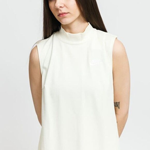 Nike Turtle NSW Neck Sleeveless Jersey Sporty Dress CZ9732 Size Small - Picture 12 of 14